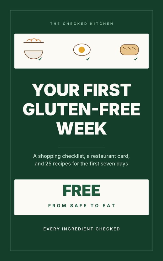 Your First Gluten-Free Week